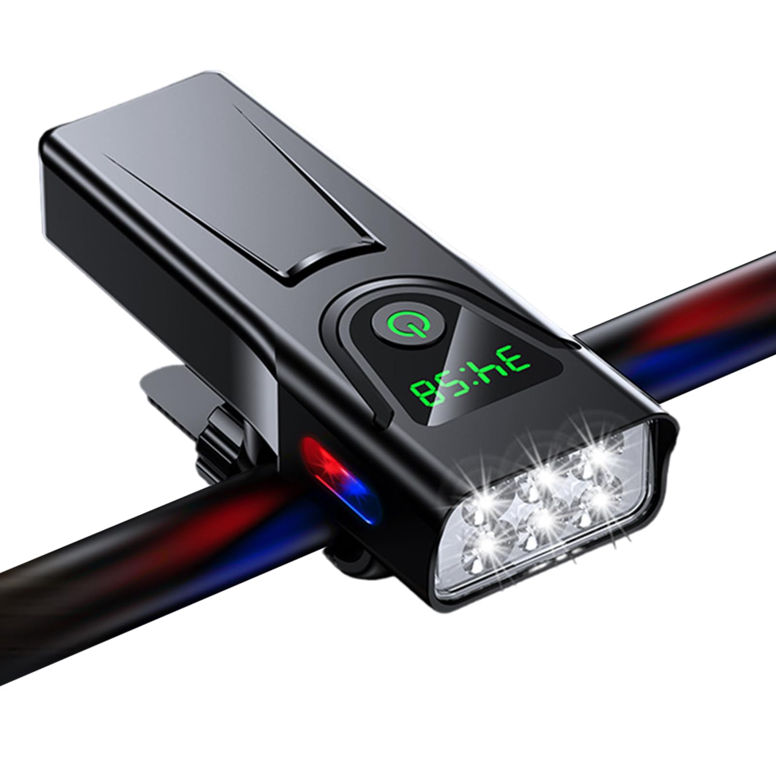 Éclairage De Vélo Feu Arrière Rechargeable Étanche Lumineux 5 Modes