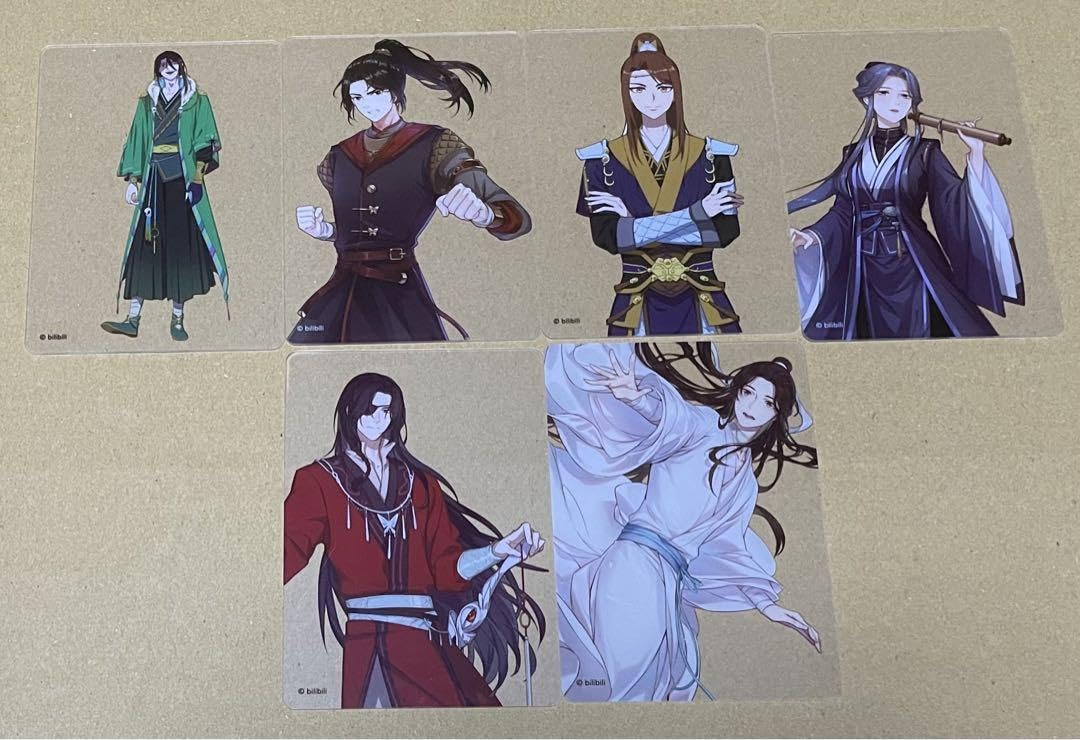 Amazon.co.jp: 天官賜福 DIYカード doll 花怜篇 花憐篇 6組セット