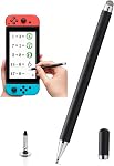 Stylus Pen Compatible avec Nintendo Switch 1&2, 3IN1 Stylus capacitif pour Stylo Interrupteur Nintendo, Commutateur 2 Stylus stylo (3IN1*Noir)