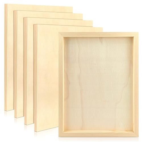 FSWCCK 5 Pack 11 x 14 inch Wood Panel Boards,