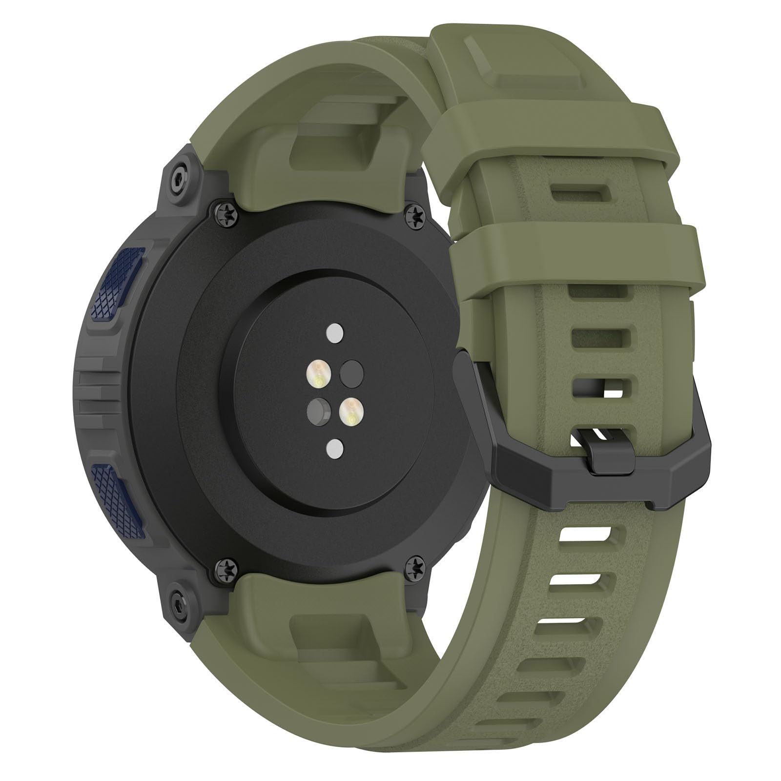 GIOPUEY Nylon-Armband Für Amazfit Active Edge – Grau, Elastisch
