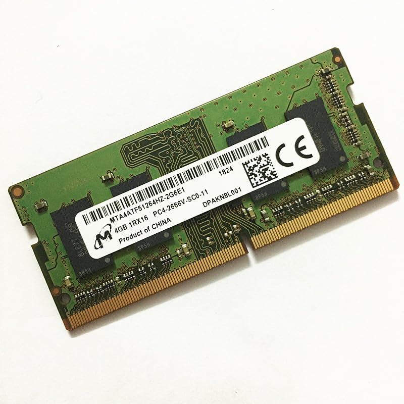 Micron ddr4 4gb 2666 laptop rams 4GB 1Rx16 PC4-2666V-SC0-11 DDR4