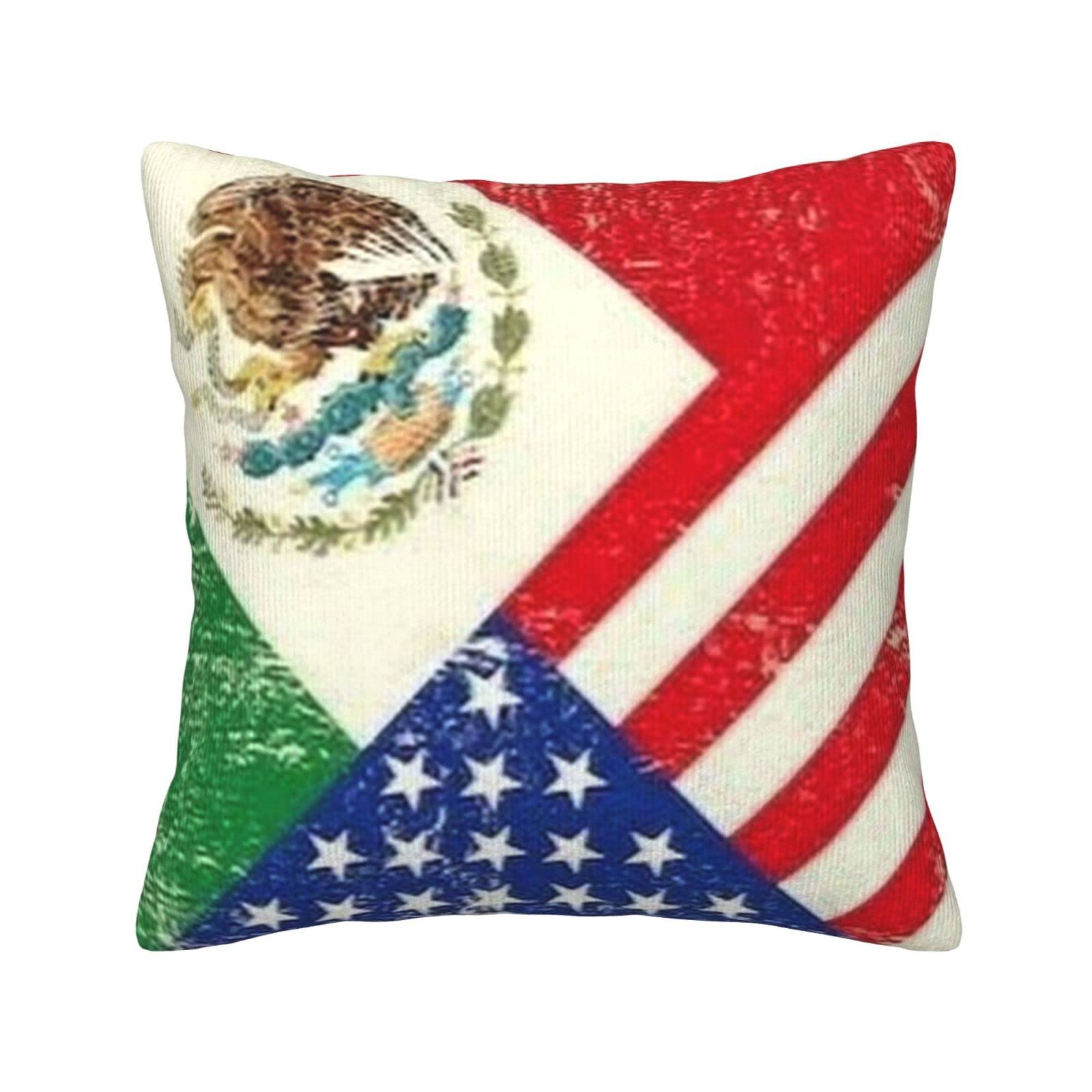 Housses de coussin velours côtelé drapeau pour rénover un canapé usé
