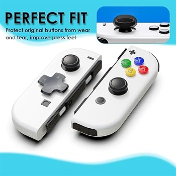 イマンキャニスター S M L適用ジャグカバーコンペイトウビーズ3個セット Amazon.co.jp: 交換用ボタンキャップ for Switch Joy-con
