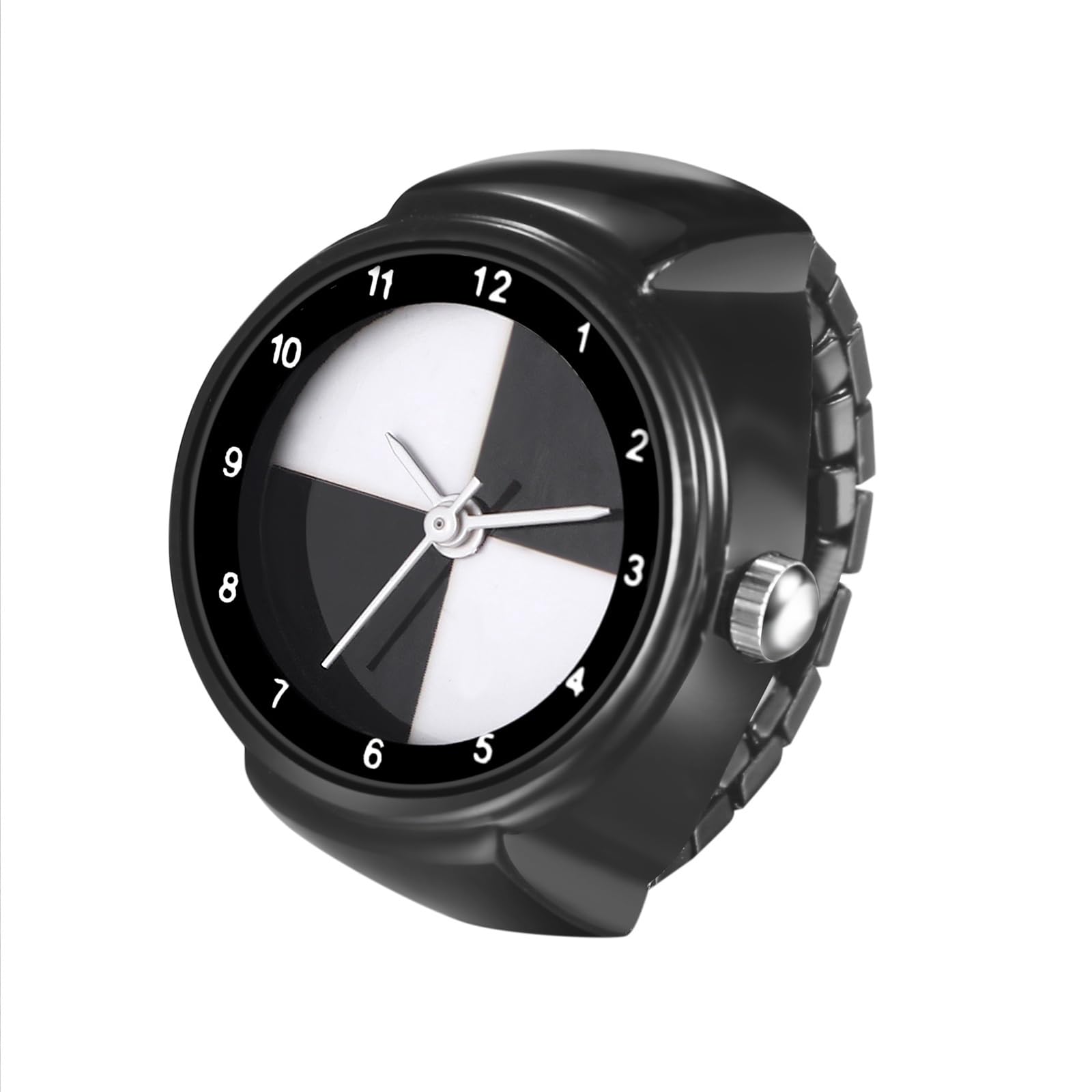 OIDEA Herrenuhr Dreieckig Uhr Edelstahl: Herren Armbanduhr G