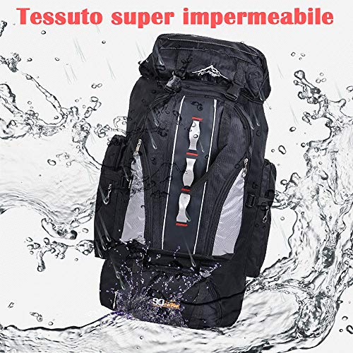 Morbuy 100 Liter Rucksack – Leichter und faltbarer Reiserucksack