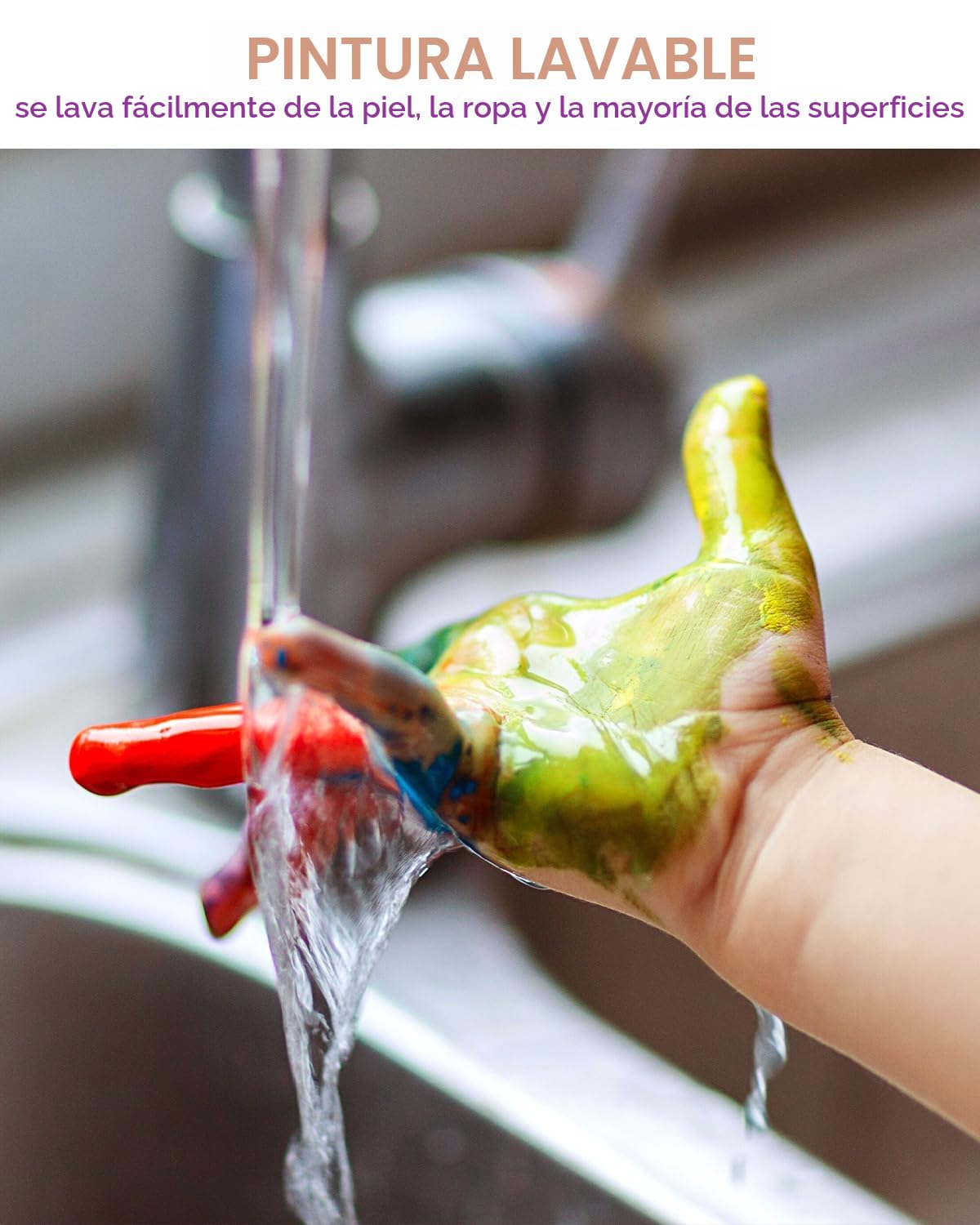Nicpro Pintura Acrilica Lavable 14 Colores× 500 ml, Pintura De Dedos para niños, Pintura De Dedos No Toxica,Temple Lavable Para Manualidades,Bricolaje, Carteles, Navidad, Semana Santa, Fiesta