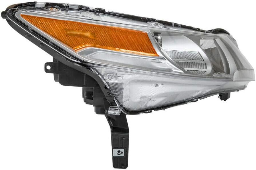 CarLights360: For Acura TL Headlight Assembly 2009 2010 2011 Passenger Side | HID - Replacement For AC2519116 | 33101TK4A01