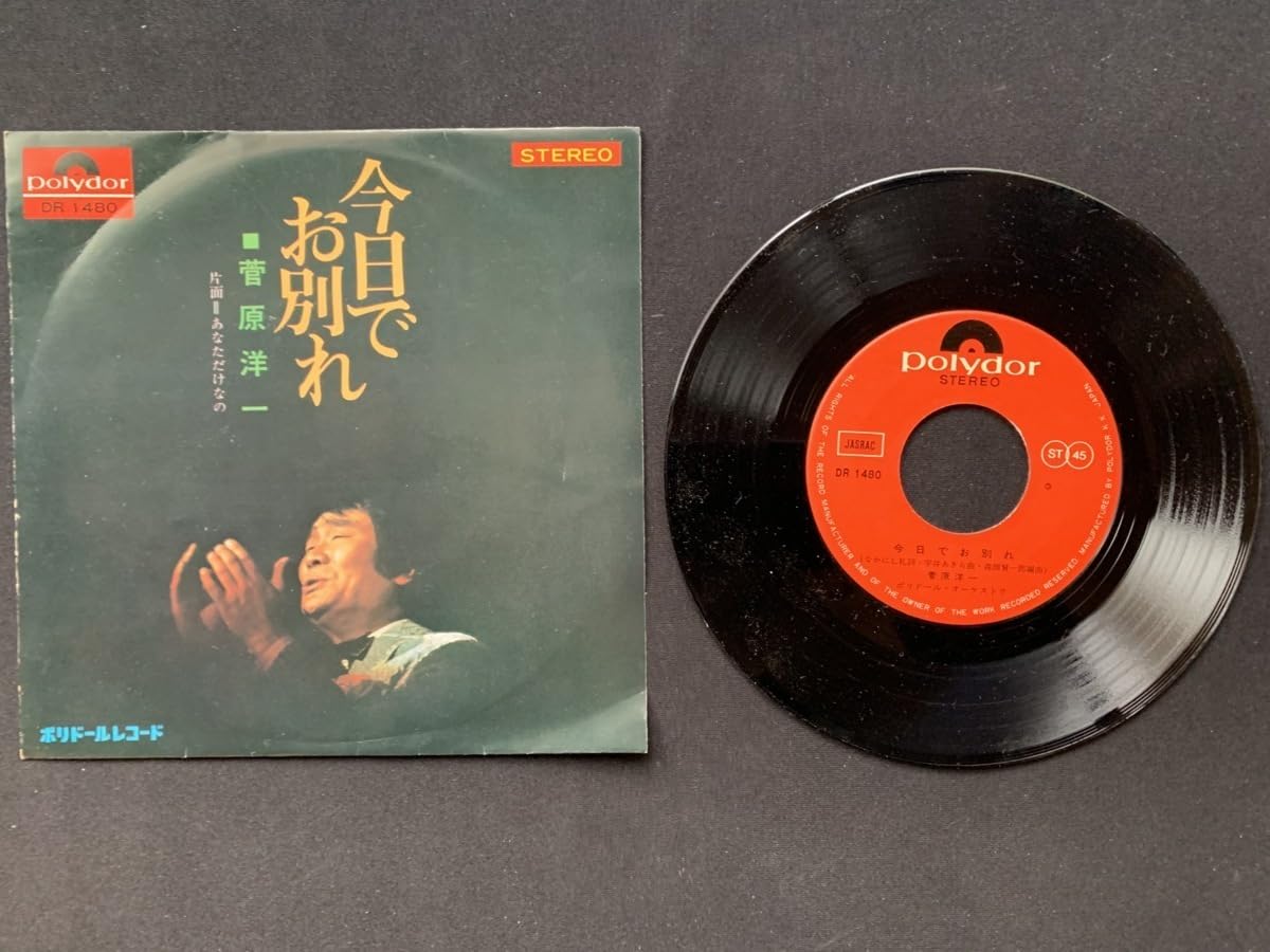 Amazon.co.jp: EPレコード 菅原洋一 今日でお別れ あなただけなの