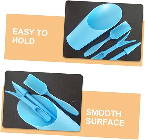 Miniatura 7 de COHEALI Succulent Planting Tool Set Blue PP Succulent Hand Tool Kit for Indoor Bonsai Transplanting Gardening Accessories