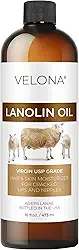 velona Óleo de Lanolina Usp Grau 16 Onças | Óleo Transportador 100% Puro e Natural | Refinado, Prensado A Frio | Hidratação de Pele, Cabelo, Corpo e Rosto | Use Hoje - Aproveite Os Resultados