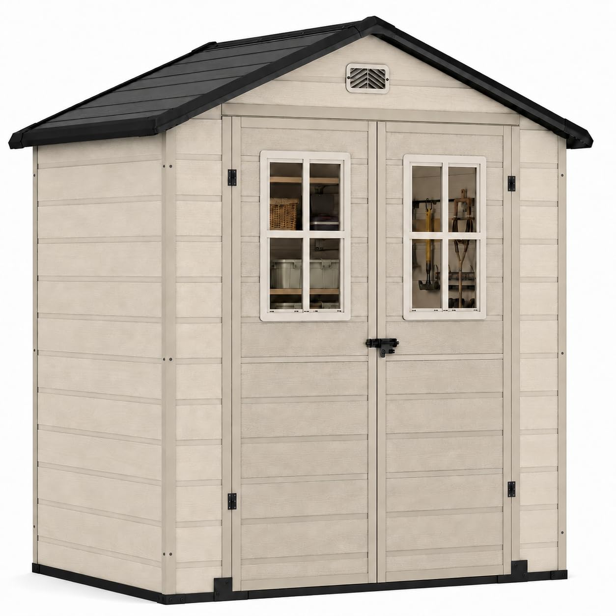 Photo 1 of 2 box set / opened
DWVO 6x4.4 FT Outdoor Storage Shed