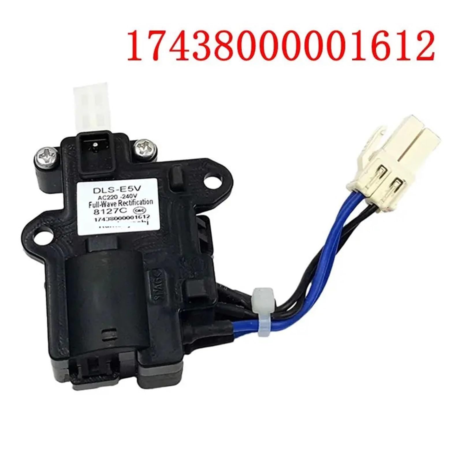 Interruptor De Retardo De Bloqueo De Puerta Electrónico DLS-E5V AC220-240V 17438000001612, Compatible Con Midea, Repuestos For Lavadoras.