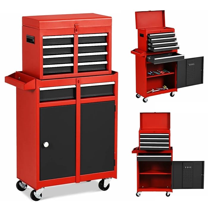 Buy ERGOMASTER 5Drawers Rolling Tool Chest High Capacity Tool