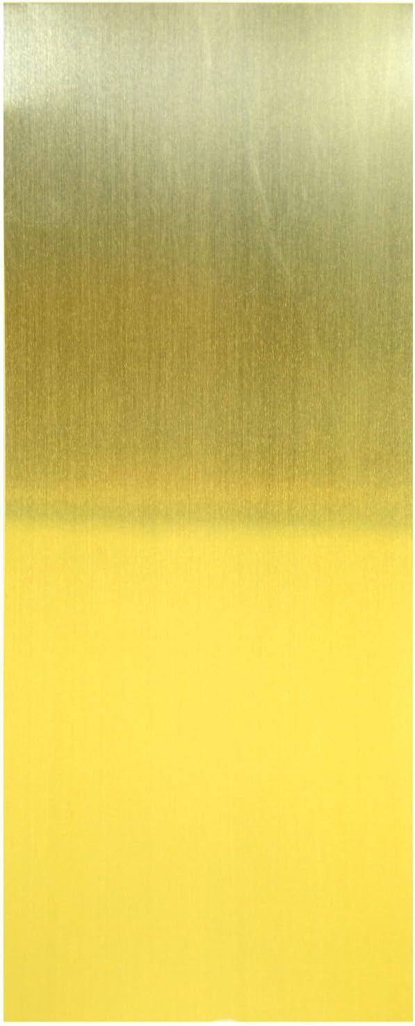 K & S Sheet Metal .005 in. 4 in. x 10 in. brass [PACK OF 6 ]
