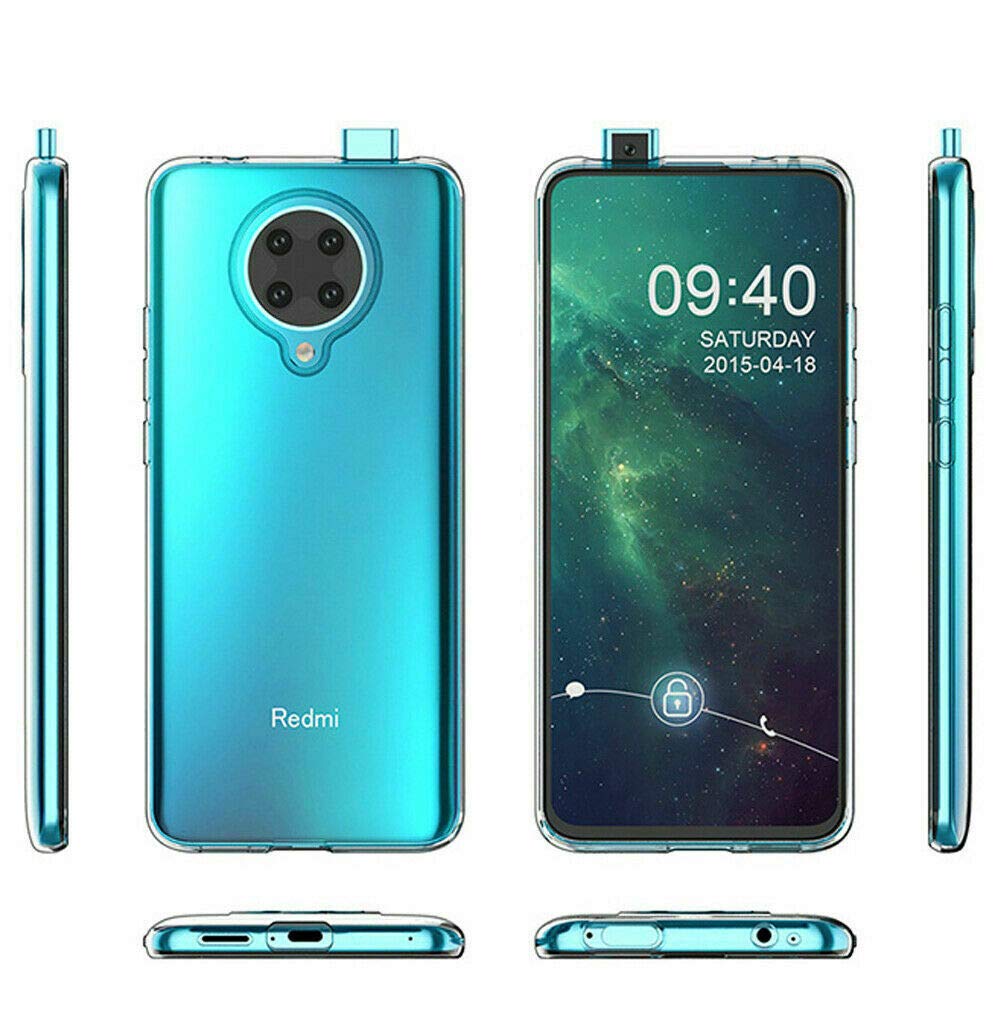 COVER TRASPARENTE PER XIAOMI POCO F2 PRO CUSTODIA SILICONE TPU