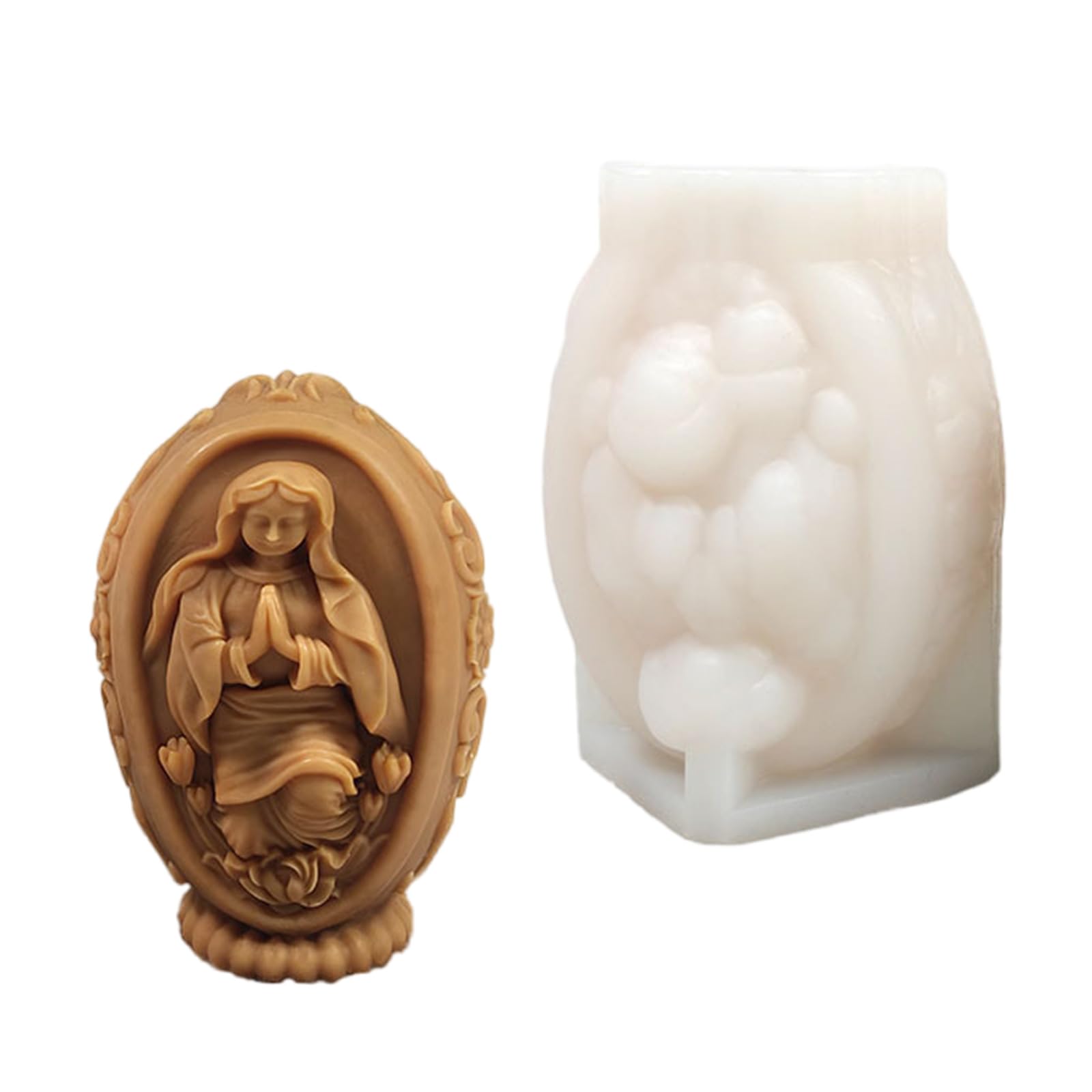 Nucelit 3D Easters Eggs Molds Epoxy Resin Molds Castings Silicone Ornament Plasters Silicone Easters