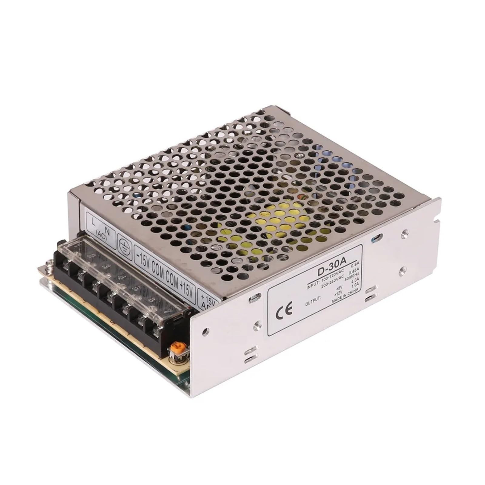 BALYDLUL Dual output ac dc converter switching power supply 30W D-30A 5V 12V power suply D-30B 5V 24V D-30C 12V 24V(D-30C)