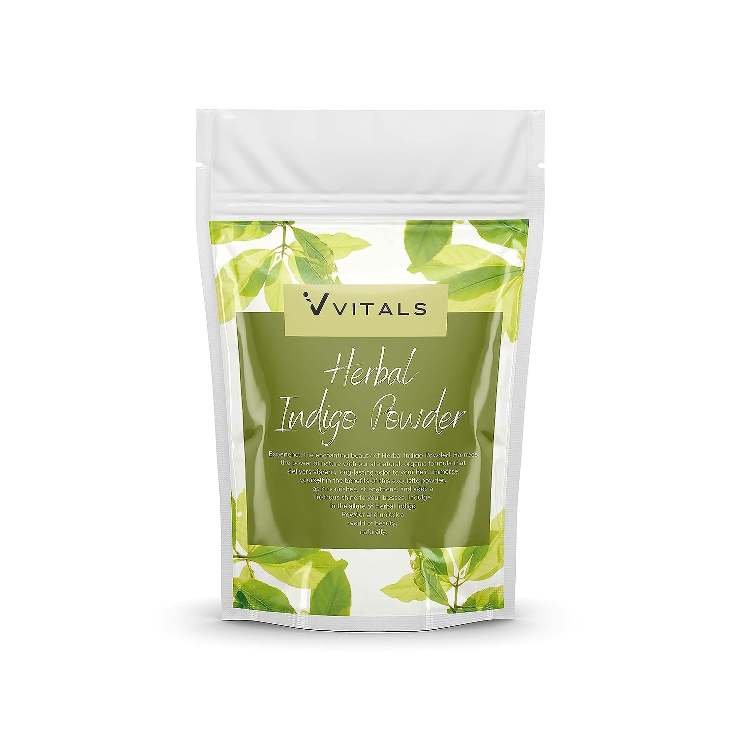 Indigo Powder Organic For Hair - 200gm - Indica For Natural Color, 100% natural, No added preservatives