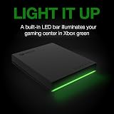 Seagate Game Drive for Xbox, 4TB, External Hard Drive Portable, USB 3.2 Gen 1, Black with built-in green LED bar, Xbox Certified, 3 year Rescue Services (STKX4000402) - 7