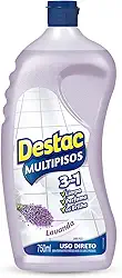 Destac Limpador Multipisos Diluível Com Brilho 750Ml Lavanda E Alfazema