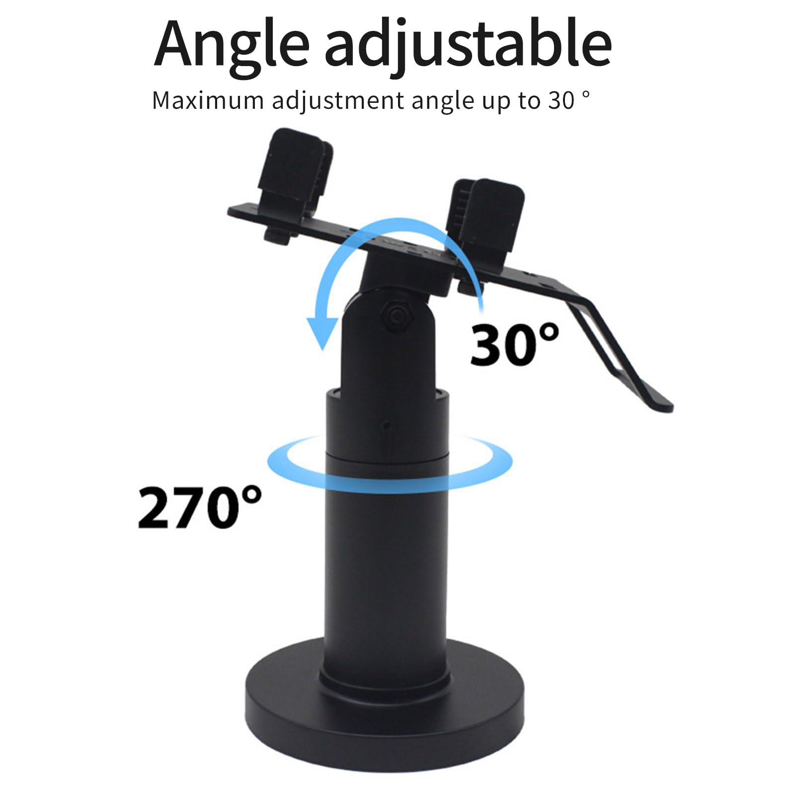 Staffa per lettore di carte di credito Angoli regolabili per display per macchine POS Supporto universale per macchine POS al dettaglio Business Essential
