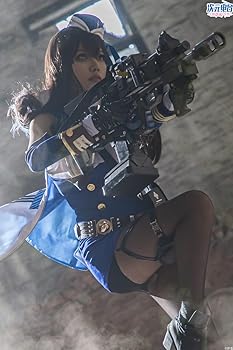 勝利の女神:NIKKE マリアン ウィッグ 靴 フルセット Mサイズ Amazon.co.jp: [KANKUXS] フルセット 衣装 勝利の女神