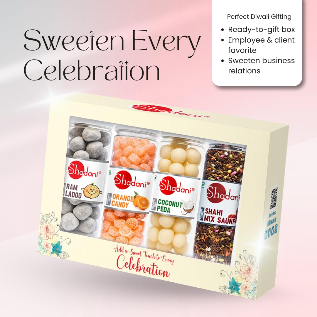 Shadani Festival Hamper – Premium Gift Box with 4 Big Cans | Ram