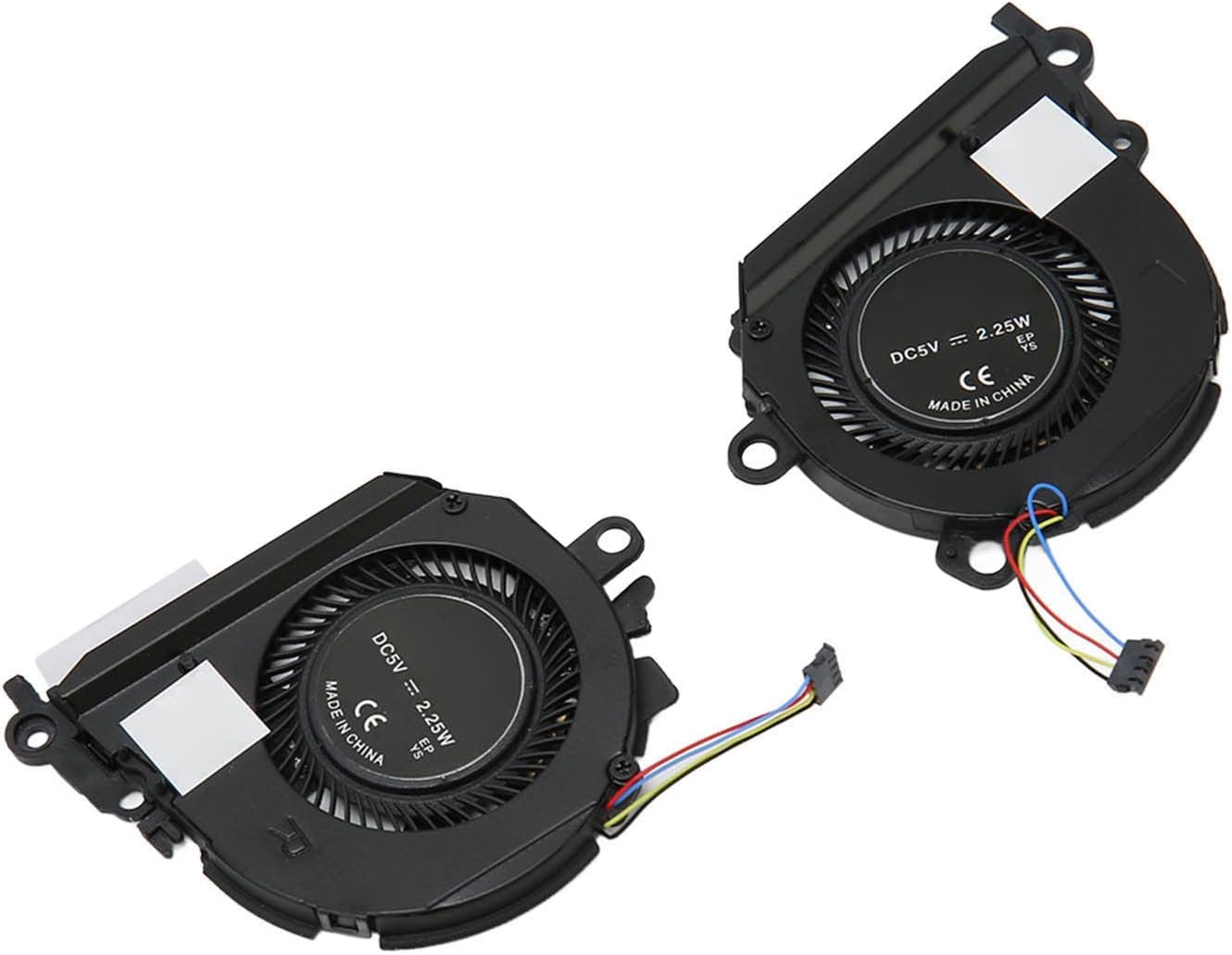 Pomya Laptop CPU Cooling Fan, 4Pin Cooling Fan Replacement for Spectre X360 13 AE011DX 13 AE013DX 13 AE012DX 13 AE015DX 13 Inch Laptop, DC5V Internal Cooler Fan (CPU+GPU)