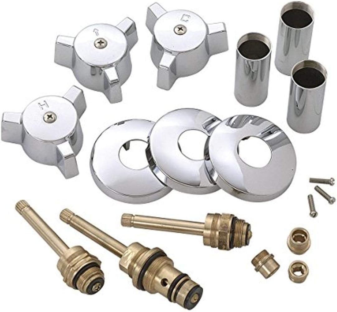 BrassCraft SK0175 Kit Indiana Brass Chrome TUB/SHWR Rebuild KT