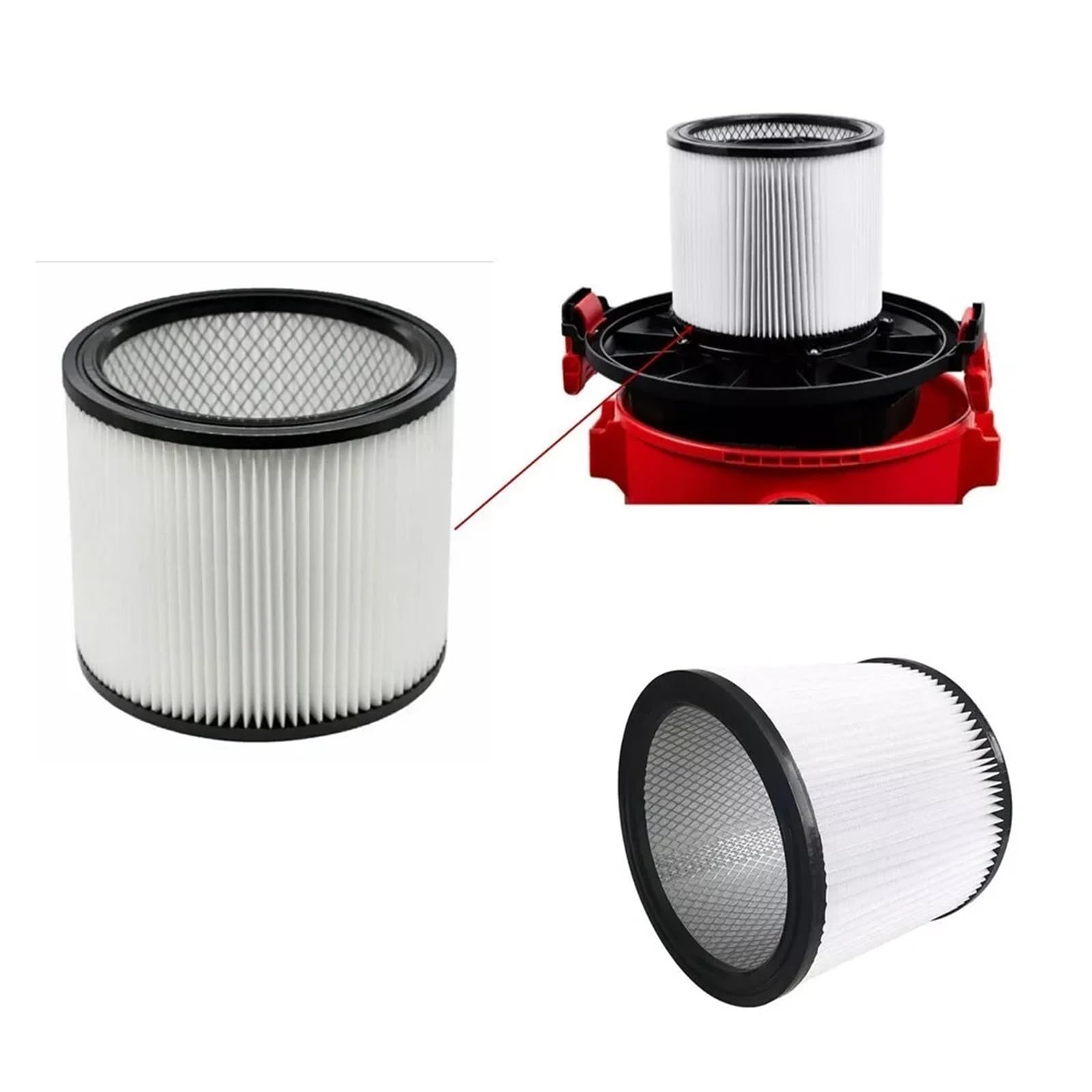 Vhbw Kit Di Filtri Hepa Compatibile Con Philips Performer FC9158 Fc9159 Fc9160 Fc9161 Fc9162 Fc9163 Fc9164 Fc9165 Come Aef 12 H12 12571694