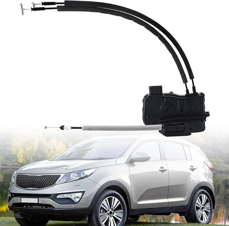 Atuador da trava da porta traseira direita TCFWED para Kia Sportage 2.0/2.4L 2011–2016 – 1 unidade