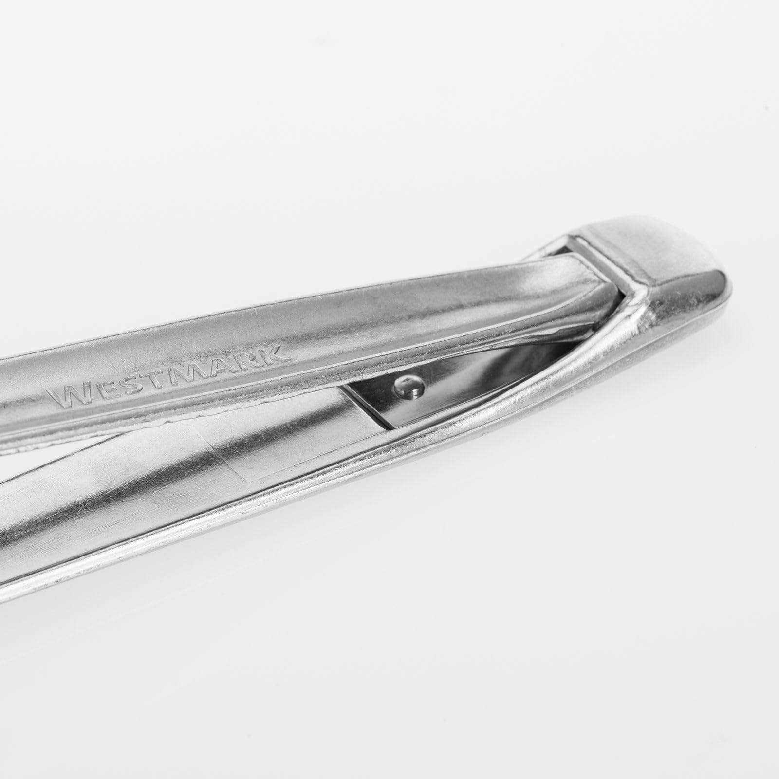 Westmark 2 Doppel-Pfannenwender/Grillzange Duetto – 2 in 1 Pfannenwender und Grillwender, zum Greifen und Wenden, Länge je 27,5 cm, Aluminiumdruckguss – Silber, 211022E3