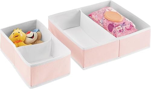 Miniatura 6 de mDesign Organizador de cajones de tela, cómoda para niños y bebés, armario, estante, organización de sala de juegos, sostiene ropa, juguetes,