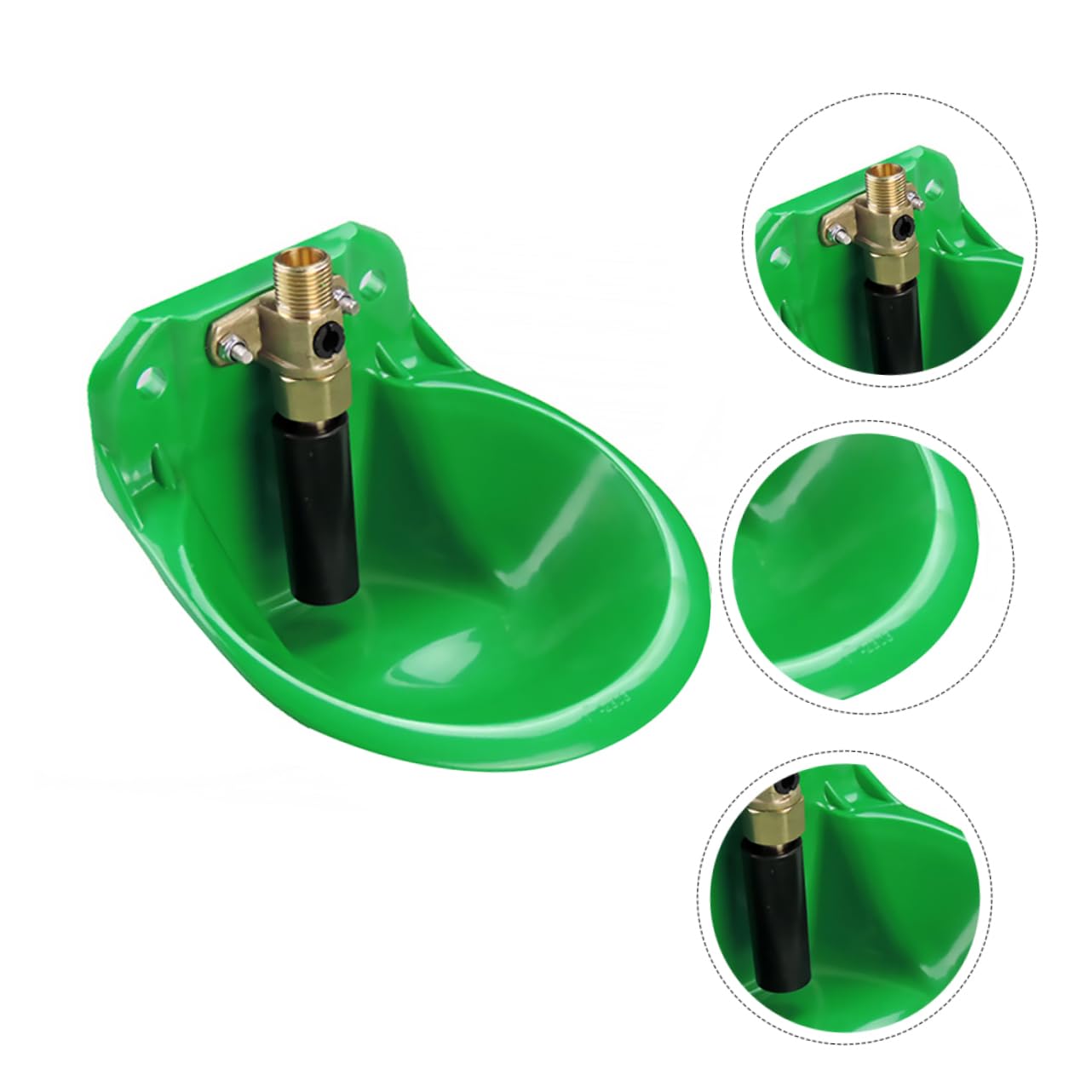 Abaodam Practical Sheep Waterer Automatic Drinking Fountain Cup for Poultry Long-Lasting Plastic for Home Commercial