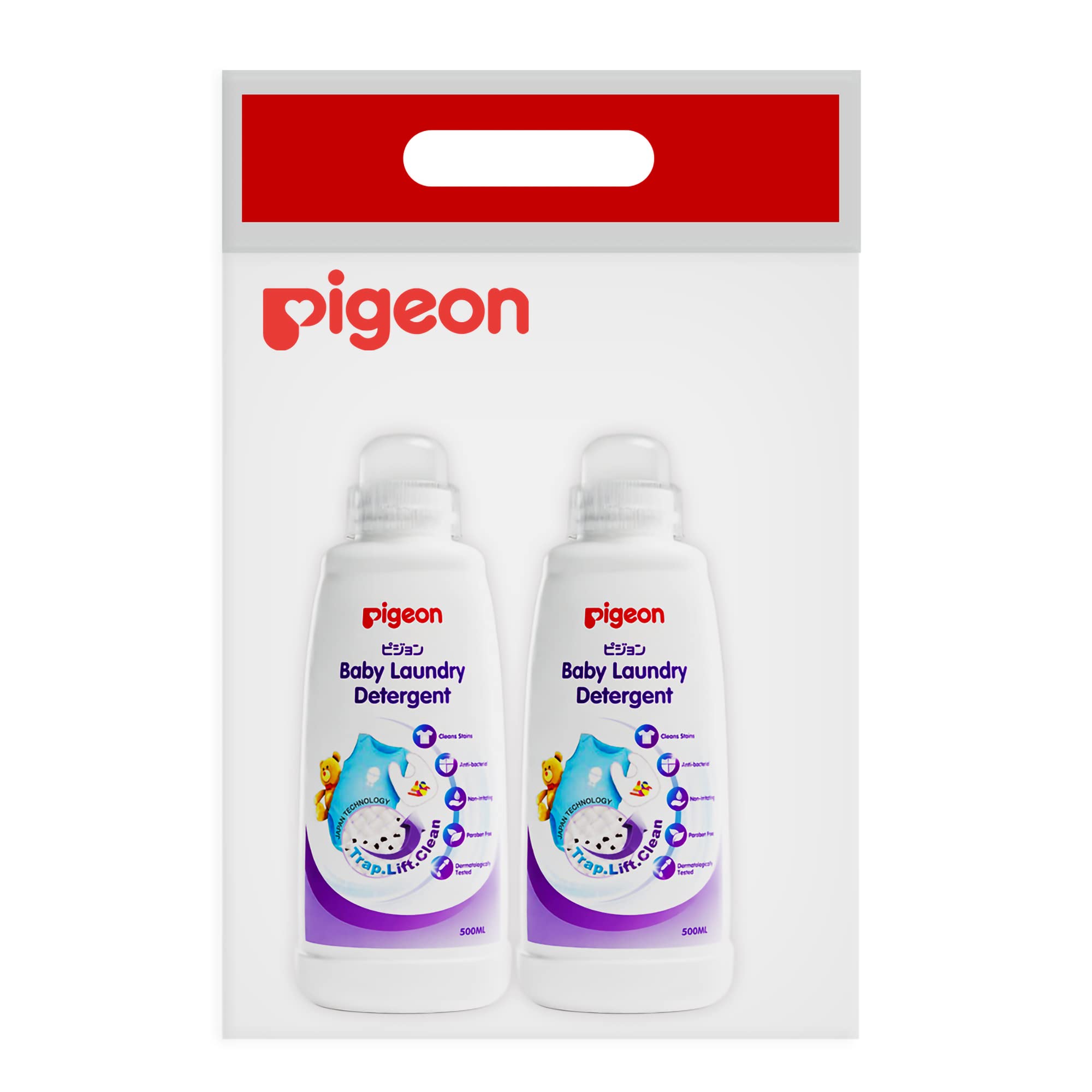 Pigeon Baby Laundry Liquid Detergent 500ml Bottle Combo-picture-29