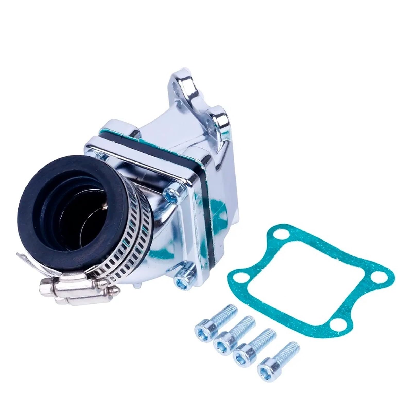 MotocicletaCarburador AF18 AF28 AF27 49cc 50cc carreras de alto rendimiento para entrada colector admisión para tubería para CX ZX SE50 SK50