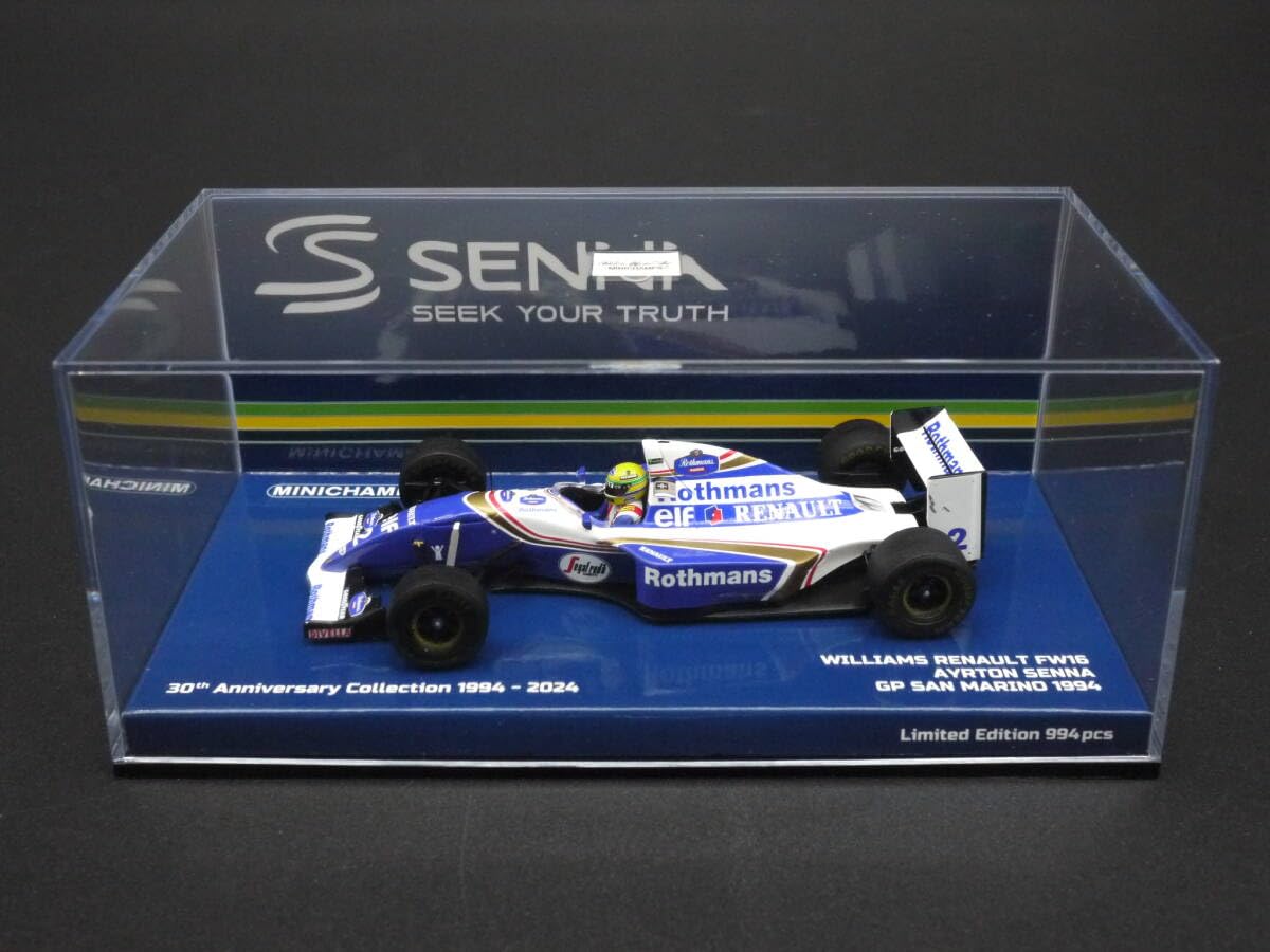 Amazon.co.jp: 1:43 Minichamps ウィリアムズ FW16 ラストレース A