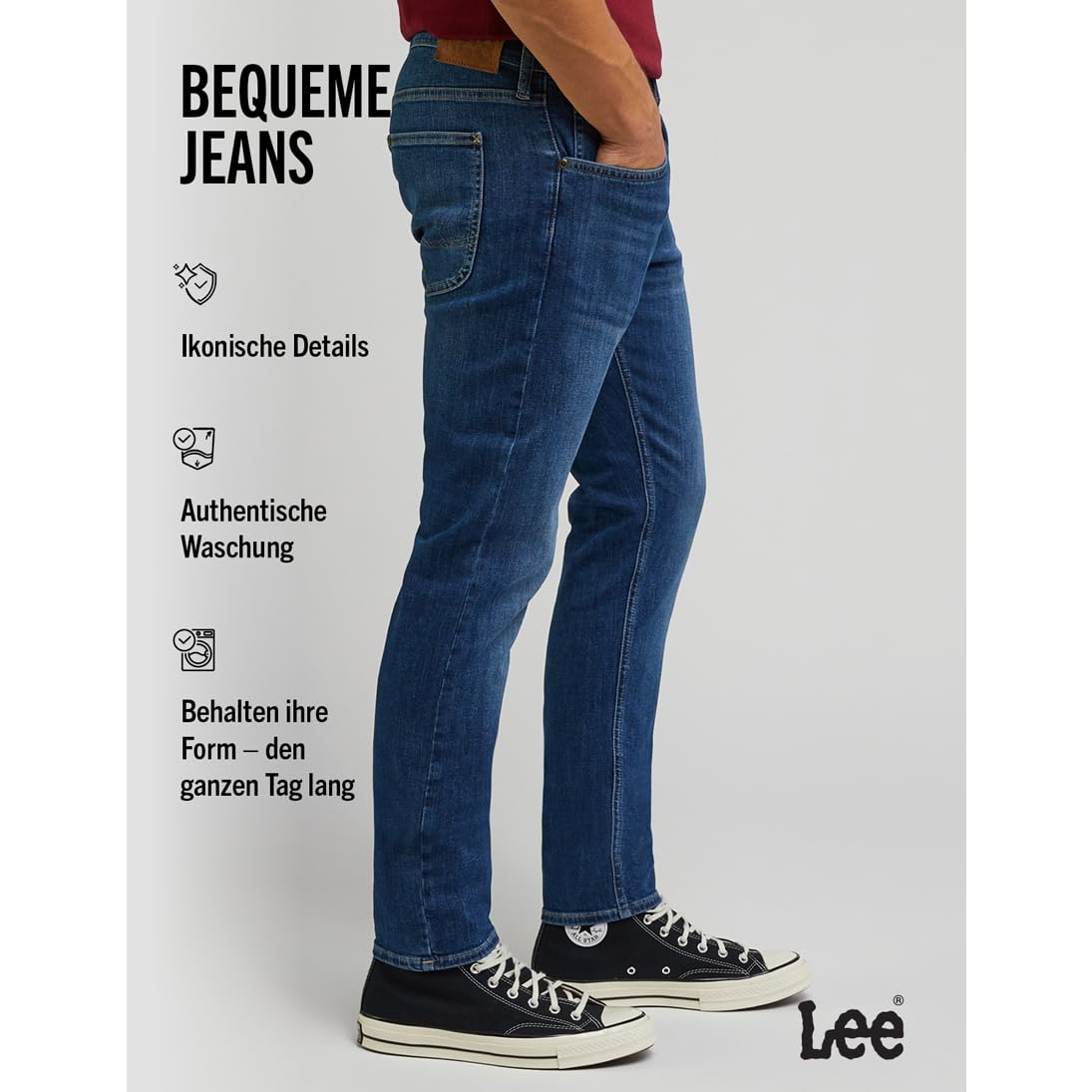 Lee Herren-Jeans Luke – Bild 5