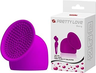 Ustbaly Medium-Sized Purple Magic Wand Attachment Accessory, Fashionable and Soft Silicone Head Cover, AV Stick Head Cover, Inner Diameter of 1.77 Inches