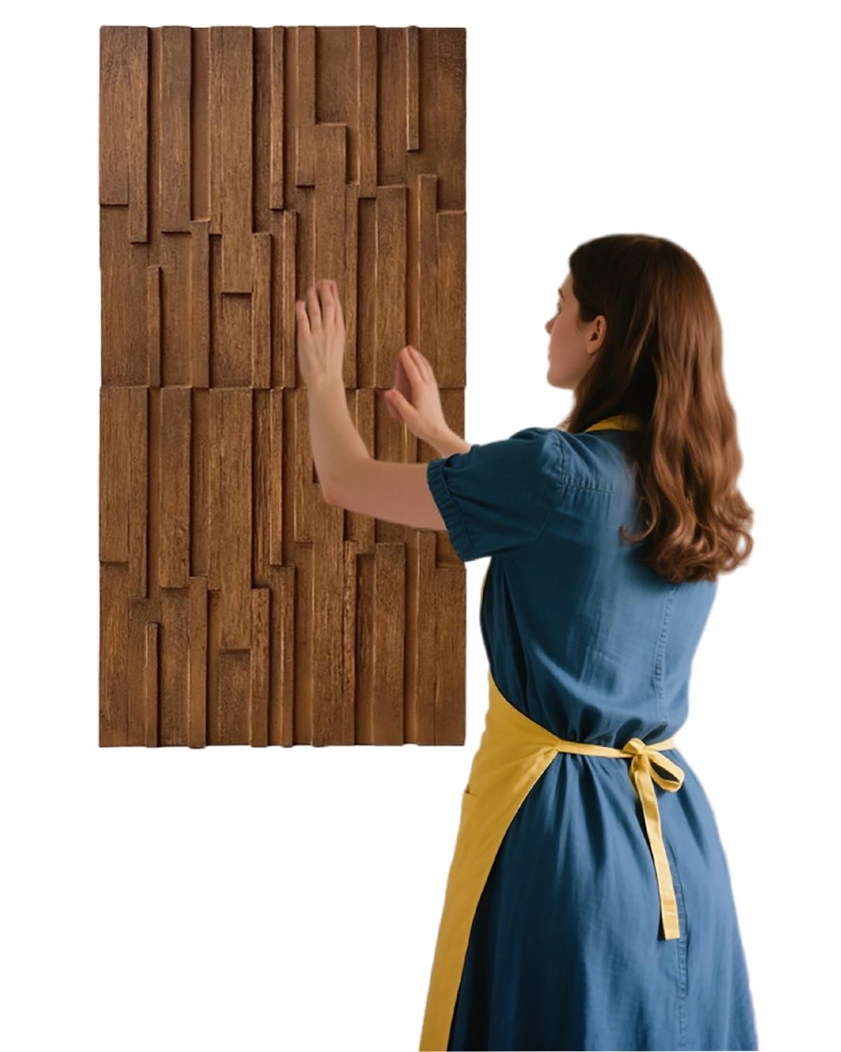 Paneles de pared 3D impermeables contra humedad textura cemento para hogar