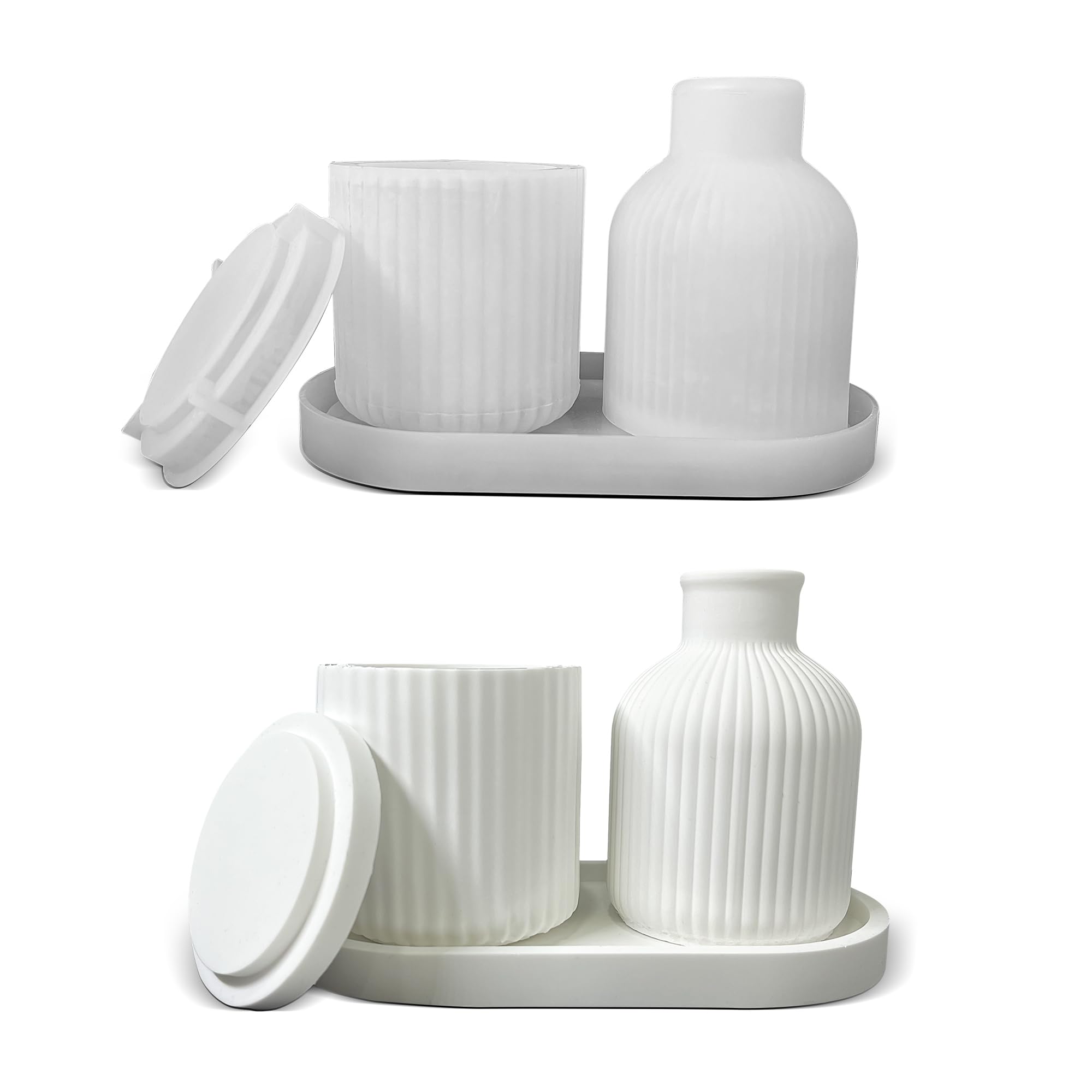 Amazon.com: Midnadiy Silicone Resin Mold 3 Pces, Silicone Vase