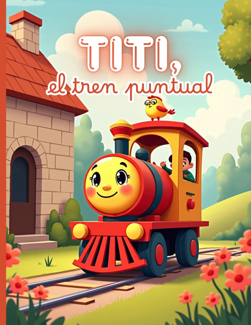 Titi, el tren puntual: Un cuento infantil sobre la puntualidad y la responsabilidad | Edades 4-8 años | Libro ilustrado a color