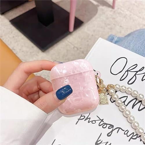 Miniatura 2 de Funda para Airpods 21 Gen con purpurina linda con bolígrafo limpiador, patrón de carcasa para Airpods de 21 generación, funda protectora para