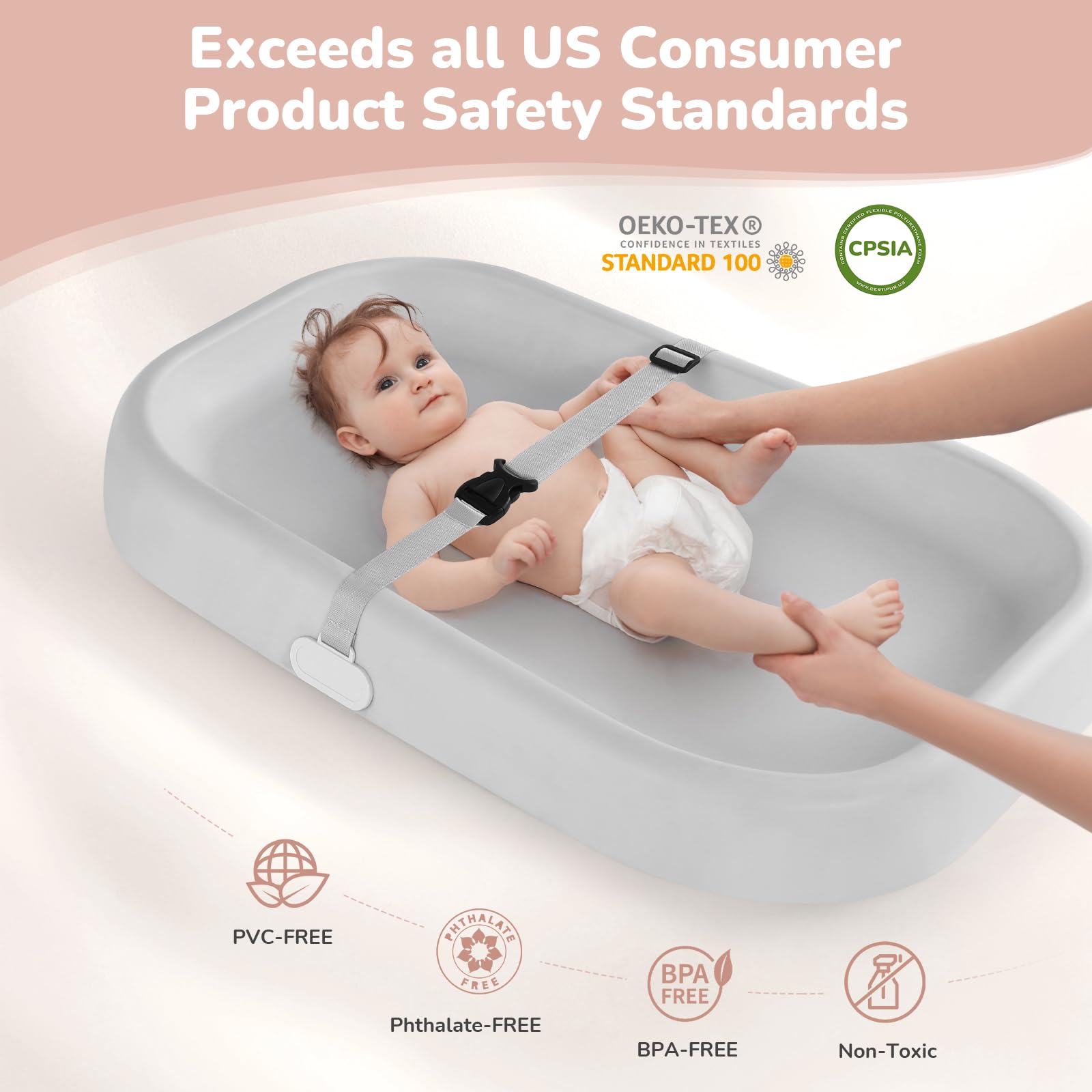 Scale Smart Baby Changing Pad Baby Weight Scale MINDPETMED Smart