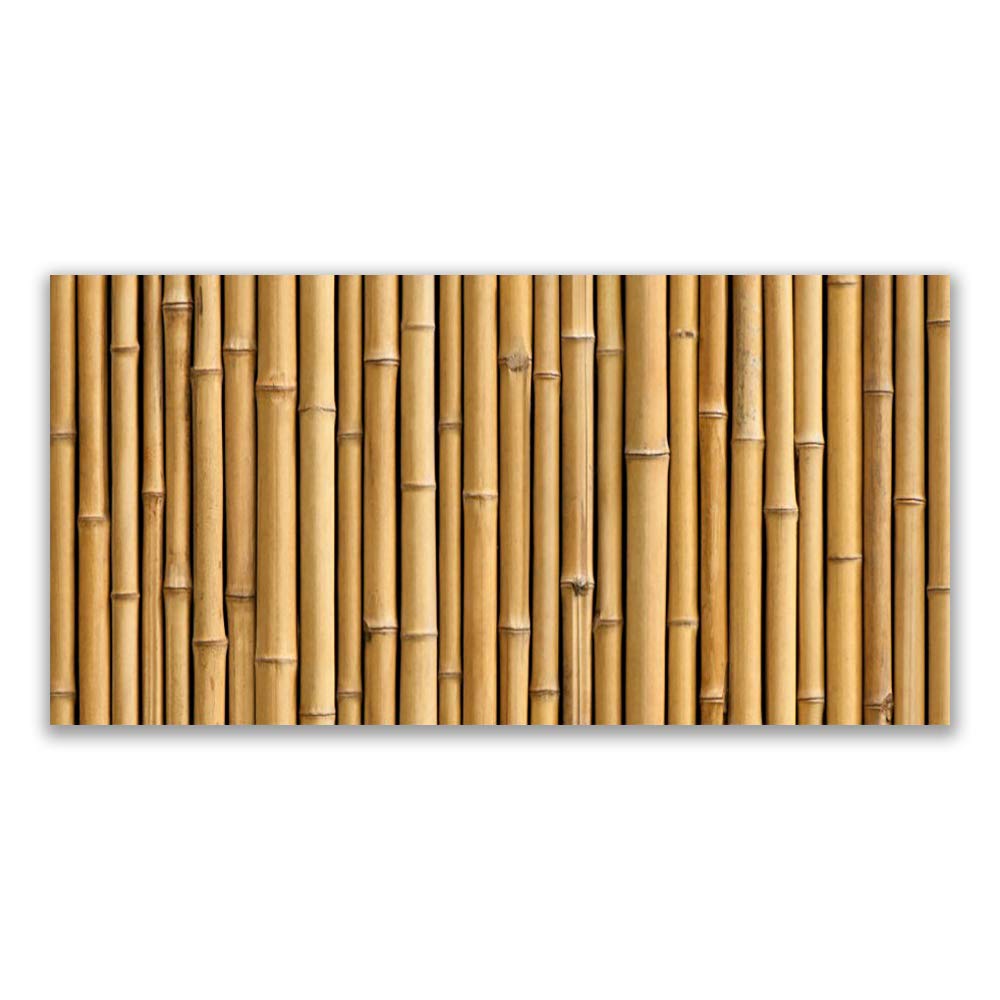 Tableau mural moderne Bamboo Canes Floral pour transformer l'ambiance du salon