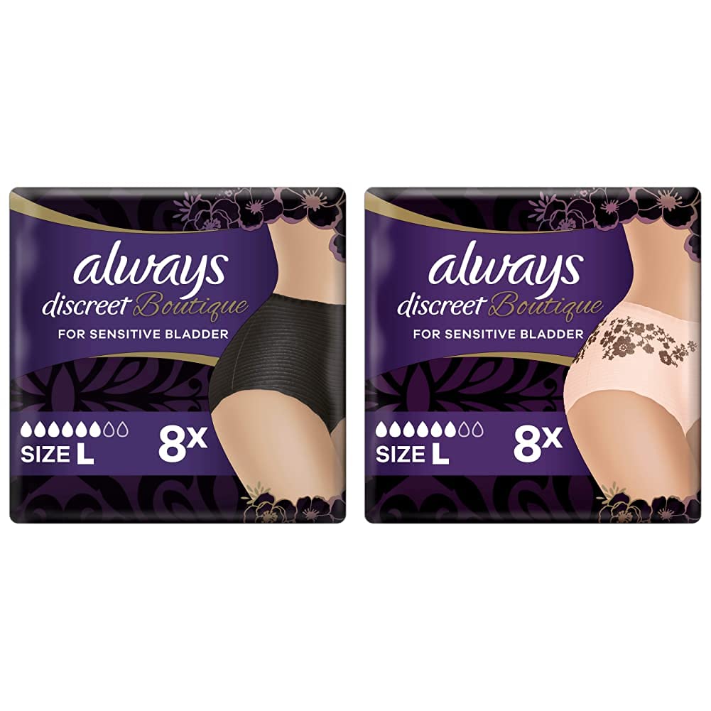 Buy Black and Rosie Always Discreet Boutique Underwear Incontinence