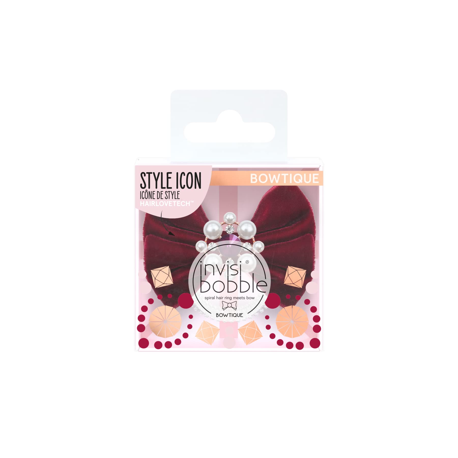 Invisibobble Bowtique British Royal Take A Bow Fiyonklu Toka