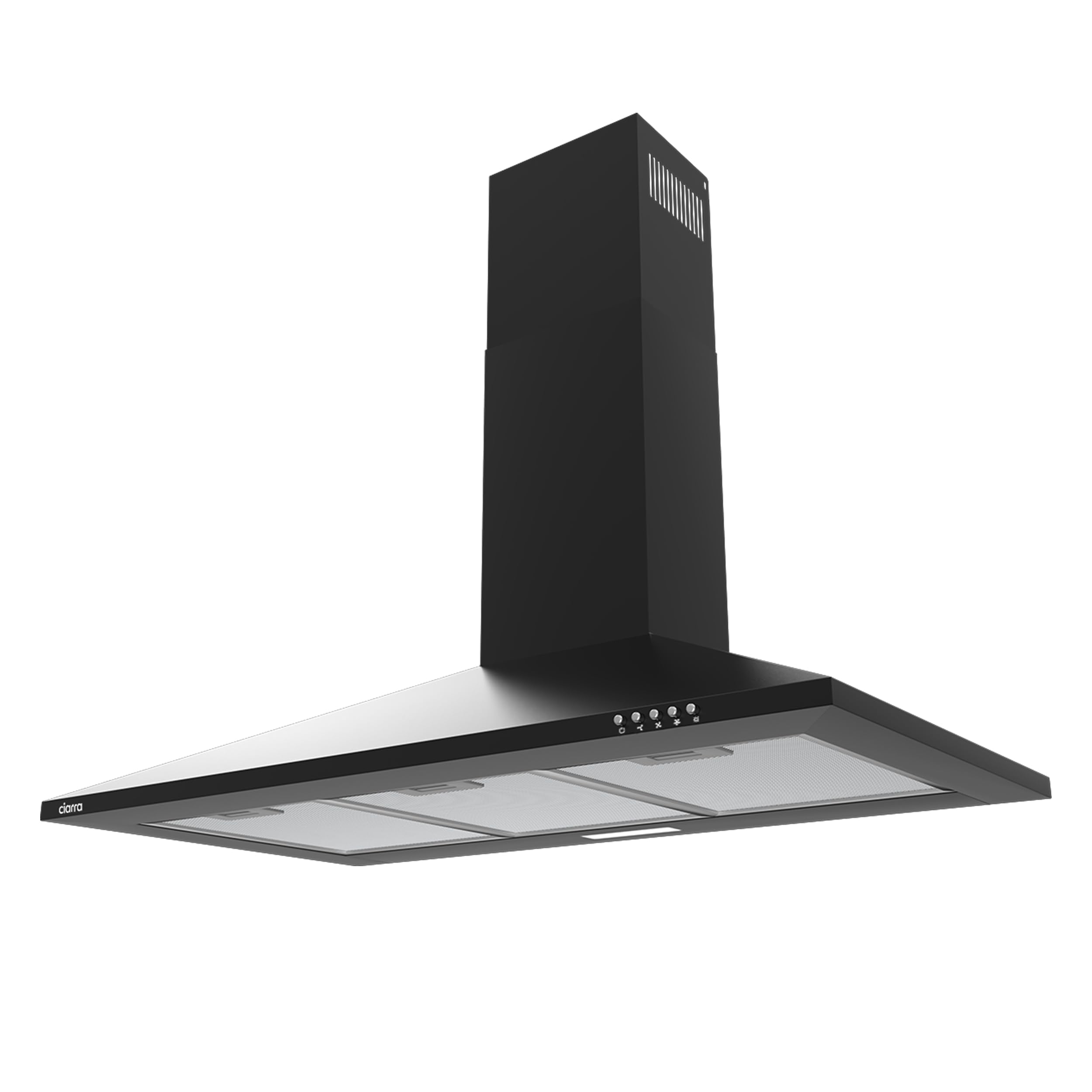 CIARRA CAS6201A Cooker Hood 60cm Stainless Steel Chimney Range Hood 600mm Recirculating Duct Kitchen Ventilation Extractor Fan — view 9
