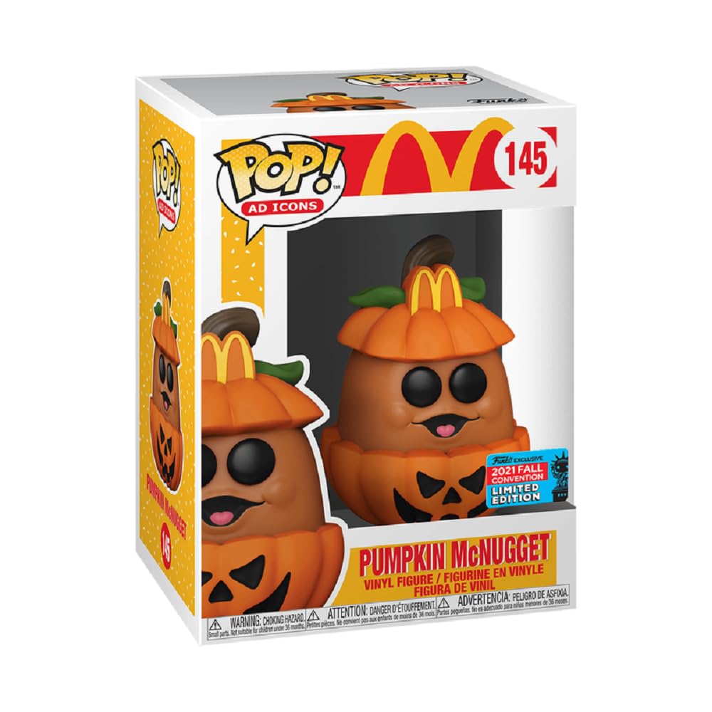 POP! AD Icons MC Donald 145 Pumpkin MC Nugget 2021 Fall Convention